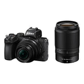 Nikon Z 50 with Two Lenses | Compact mirrorless stills/video camera with wide-angle and telephoto zoom lenses | Nikon USA Model