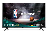 Hisense 40-Inch Class A4 Series FHD 1080p Google Smart TV (40A4K, 2023 Model) - DTS Virtual: X, Game & Sports Modes, Chromecast Built-in, Alexa Compatibility, Black