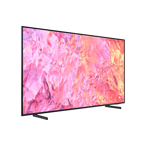 SAMSUNG 65-Inch Class QLED 4K Q60C Series Quantum HDR, Dual LED, Object Tracking Sound Lite, Q-Symphony, Motion Xcelerator, Gaming Hub, Smart TV with Alexa Built-in (QN65Q60C, 2023 Model),Titan Gray