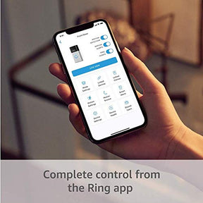 Ring Video Doorbell - 1080p HD video, improved motion detection, easy installation – Satin Nickel