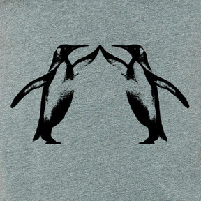 Penguin high five