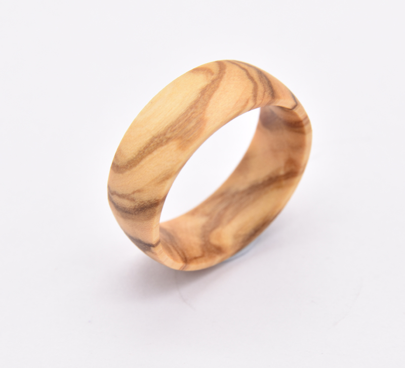 Natural Olive Wood Ring