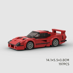 Speed Racing City Car Sport Brick Toy