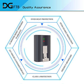 2PACK Battery Replacement For Video Ring-Doorbell Camera 1/2/3/4, Spotlight Camera, Rechargeable Upgraded Cam Batteries (2nd & 3rd Gen) Camera Indoor and Outdoor PN V4 1ICR19/66-2 6040mAh/22.046Wh (2)