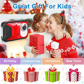 Waterproof Digital Camera with 32GB Card HD 1080P 36MP Compact Digital Camera for Kids Point and Shoot Camera Portable Camera for Teens Students Boys Girls Seniors