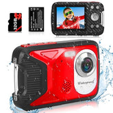 Waterproof Digital Camera with 32GB Card HD 1080P 36MP Compact Digital Camera for Kids Point and Shoot Camera Portable Camera for Teens Students Boys Girls Seniors