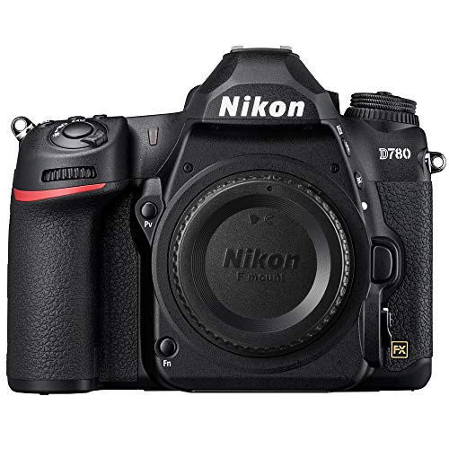 Nikon D780 Full Frame DSLR Digital SLR 4K FX Format Camera Body Bundle with Photo and Video Professional Editing Software Kit, Deco Gear Camera Bag, 2X Rechargeable Battery, 64GB Card & Accessories