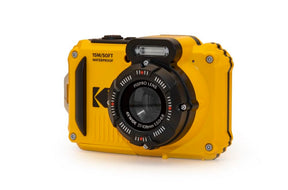 KODAK PIXPRO WPZ2 Rugged Waterproof Shockproof Dustproof WiFi Digital Camera 16MP 4X Optical Zoom 1080P Full HD Video Vlogging Camera 2.7" LCD (Yellow)