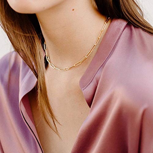 M MOOHAM Gold Layered Initial Necklaces for Women - Necklaces for Women for Women Cute Letter Initial J Necklace Choker Necklace Dainty Layered Necklaces for Women Girls