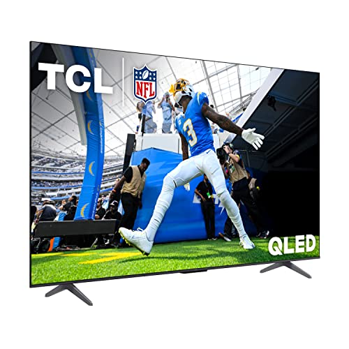 TCL 75-Inch Q6 QLED 4K Smart TV with Google (75Q650G, 2023 Model) Dolby Vision, Atmos, HDR Pro+, Game Accelerator Enhanced Gaming, Voice Remote, Works Alexa, Streaming UHD Television