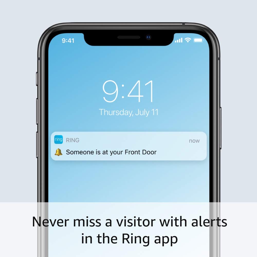 Ring Wired Doorbell Plus (Video Doorbell Pro) – Upgraded, with added security features and a sleek design (existing doorbell wiring required)