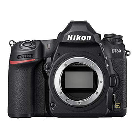 Nikon D780 Full Frame DSLR Digital SLR 4K FX Format Camera Body Bundle with Photo and Video Professional Editing Software Kit, Deco Gear Camera Bag, 2X Rechargeable Battery, 64GB Card & Accessories