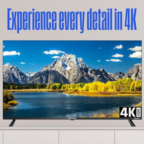 Westinghouse Edgeless Roku TV - 50 Inch Smart TV, 4K LED UHD TV w/HDR 10, Wi-Fi & Mobile App Connectivity, Flat Screen TV Compatible w/Apple Home Kit, Alexa, & Google Assistant