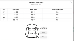 Verona Long Dress