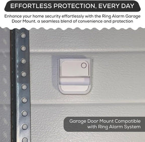 Alarm System Garage Door Mount Compatible with Ring Contact Sensor Holder for Garage Door