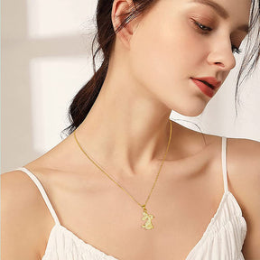 CLASSYZINT Gold Easter Bunny Pendant Necklace For Women Cute Brass Rabbit Design With All CZ Stones Easter Jewelry Gift