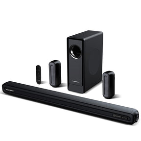 5.1 CH Surround Sound Bar System with Dolby Audio, Sound Bars, Wireless Subwoofer & Rear Speaker, Dolby Digital Plus, Bluetooth 5.0 for Home Theater, 4K & HD TVs| HDMI & Optical