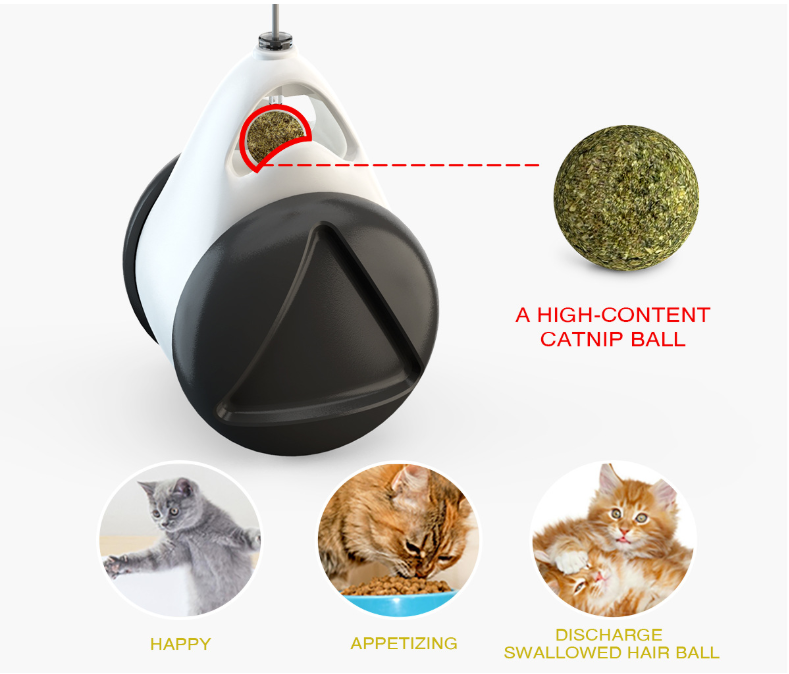 Balanced Wheel Swinging Ball Cat Toy