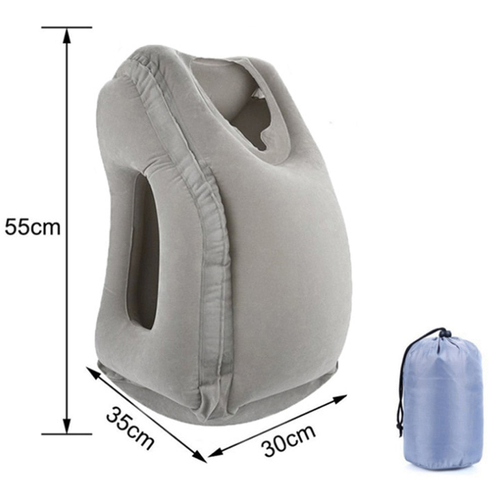 Anti-static Inflatable Travel Pillow