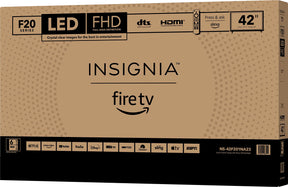 INSIGNIA 42-inch Class F20 Series Smart Full HD 1080p Fire TV with Alexa Voice Remote (NS-42F201NA23, 2022 Model)