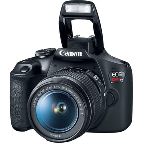 Canon EOS Rebel T7 DSLR Camera|2 Lens Kit with EF18-55mm + EF 75-300mm Lens, Black