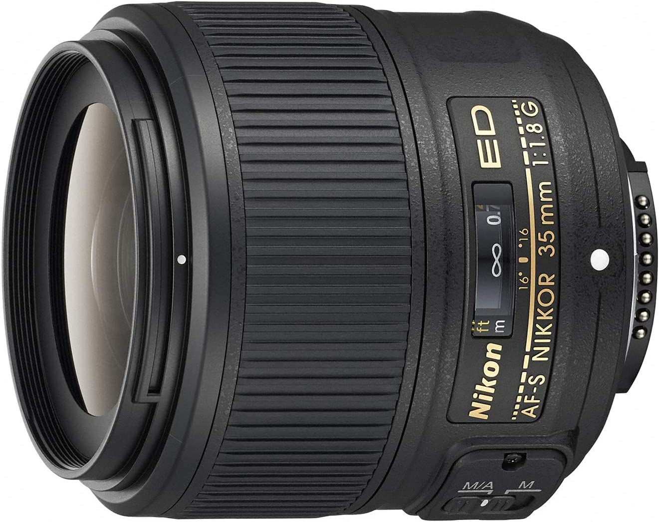 Nikon AF-S NIKKOR 35mm f/1.8G ED Fixed Zoom Lens with Auto Focus for Nikon DSLR Cameras