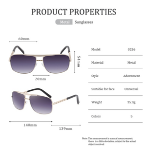 Classic Square Sunglasses