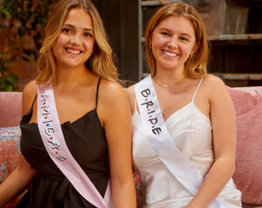 FRIENDS - Bachelorette Party Sashes | Amigas and Bride