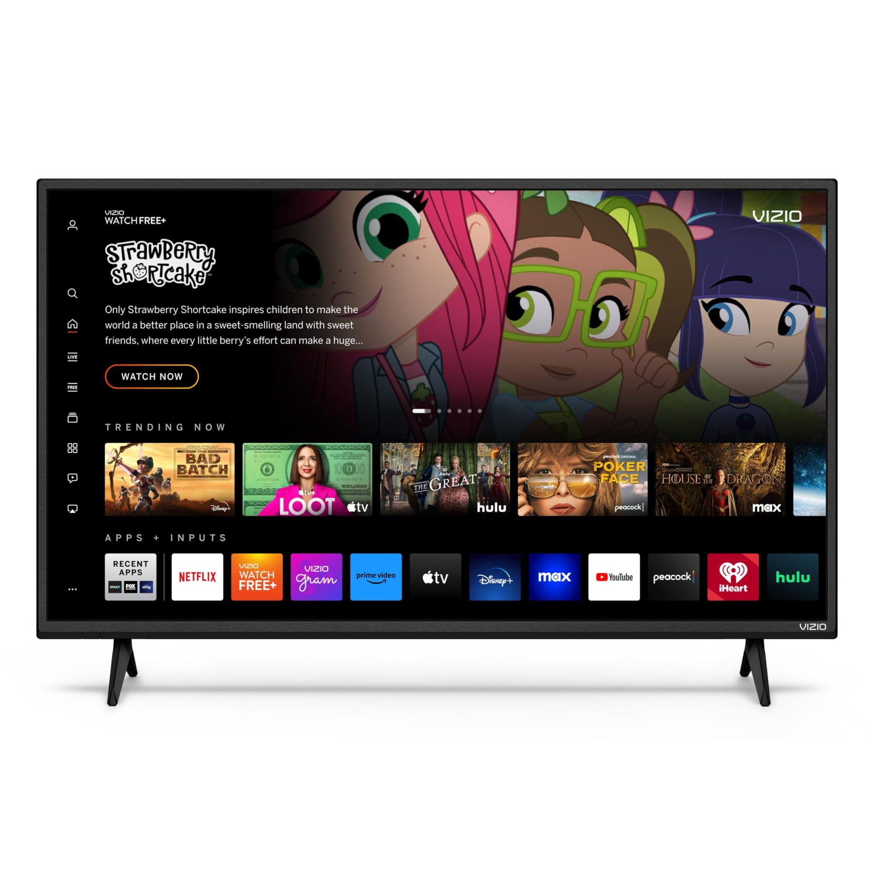 VIZIO 32 inch D-Series HD 720p Smart TV with Apple AirPlay and Chromecast Built-in, Alexa Compatibility, D32h-J, 2022 Model