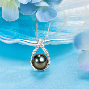 NONNYL Gifts Anniversary for Wife Women, Tahitian Black Pearl Necklaces,Mothers Day gifts for mom wife Mom Girlfriend Her Birthday day gifts Christmas day gifts Valentine's Day for her Jewelry Gifts