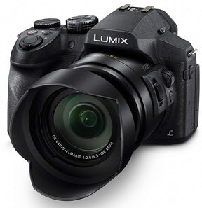 Panasonic LUMIX FZ300 Long Zoom Digital Camera Features 12.1 Megapixel, 1/2.3-Inch Sensor, 4K Video, WiFi, Splash & Dustproof Camera Body, LEICA DC 24X F2.8 Zoom Lens - DMC-FZ300K - (Black) USA