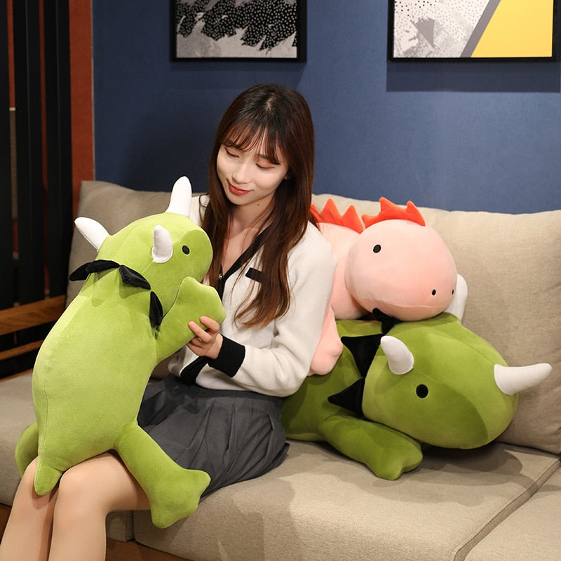 Dino Sleeping Pillow Plush Toy