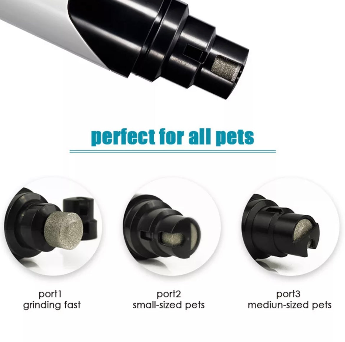 Rechargeable Pet Nail Grinder