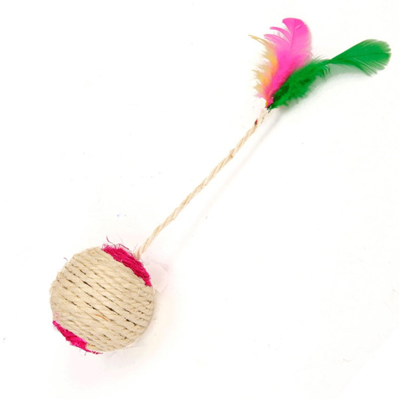 Cat Scratching Ball Toy