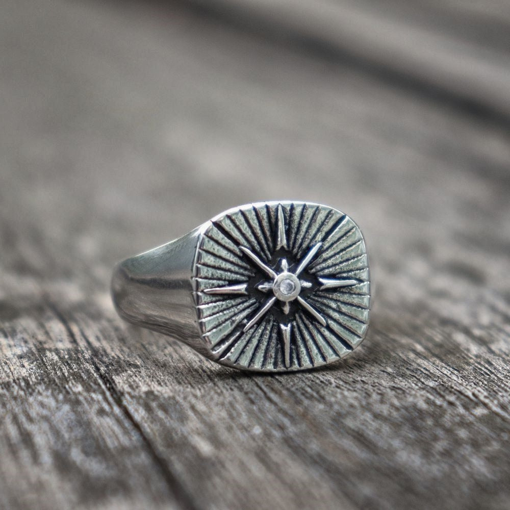 Polaris Star Signet Ring