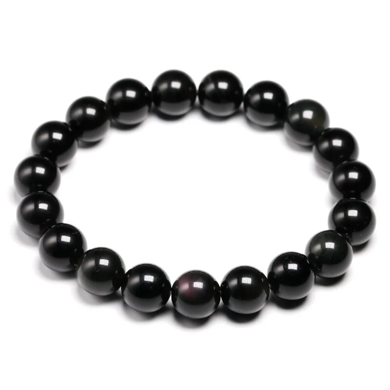 Natural Colorful Obsidian Bracelet