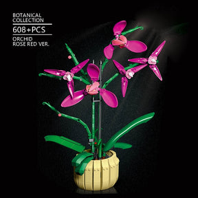 Orchid Series Building Block Toy