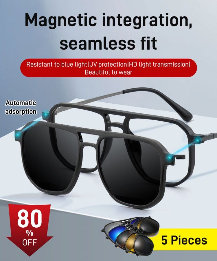 Magnetic Polarized Sunglasses