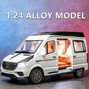 1:24 Alloy Benz Sprinter MPV Van Toy Car