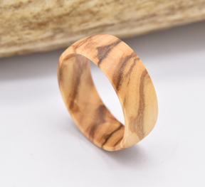 Natural Olive Wood Ring