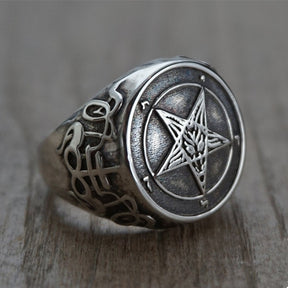 Occult Stainless Steel Ring