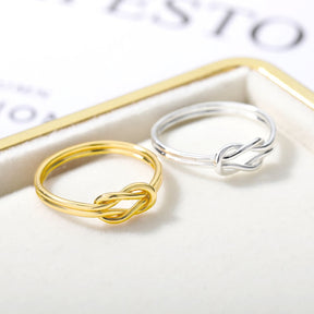 Knot Infinity Rings For Women