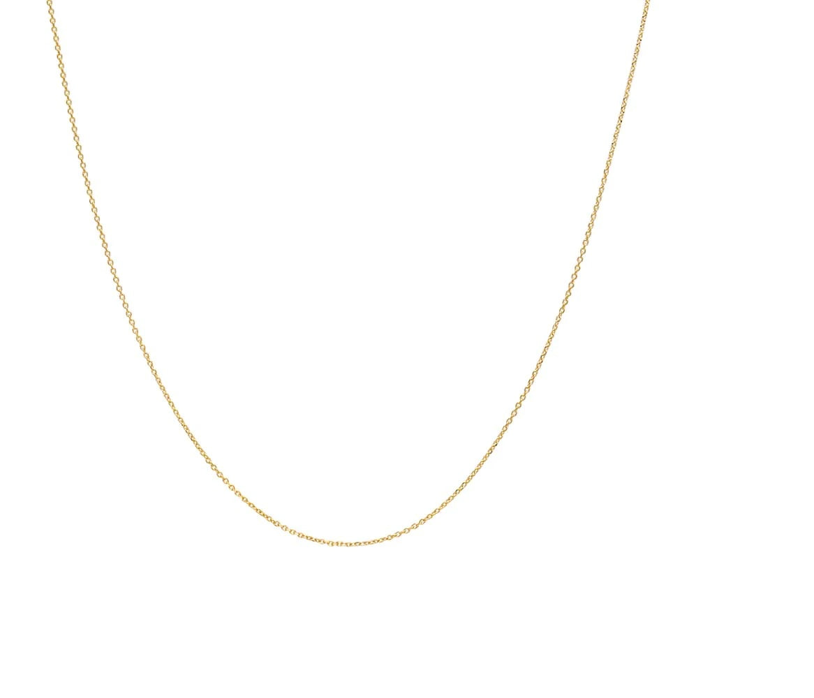 Gold Horn Charm Necklace