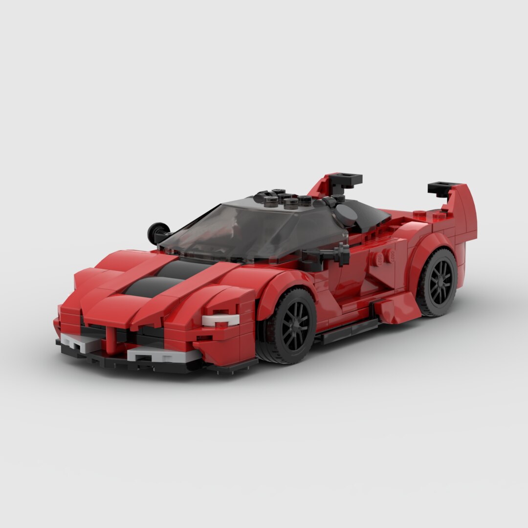 Ferrari FXXK V2 Building Blocks Toy Car