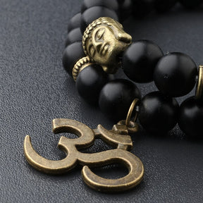 Charm Retro Buddha Bead Bracelet