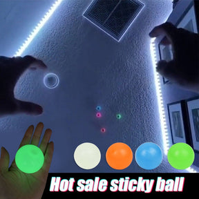 Glowing Wall Ball  Fidget Toy