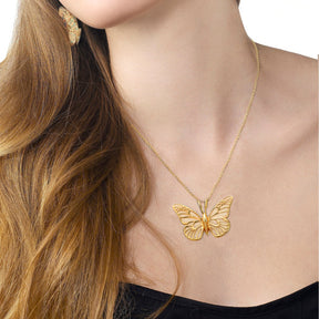 Handcrafted Butterfly Necklace