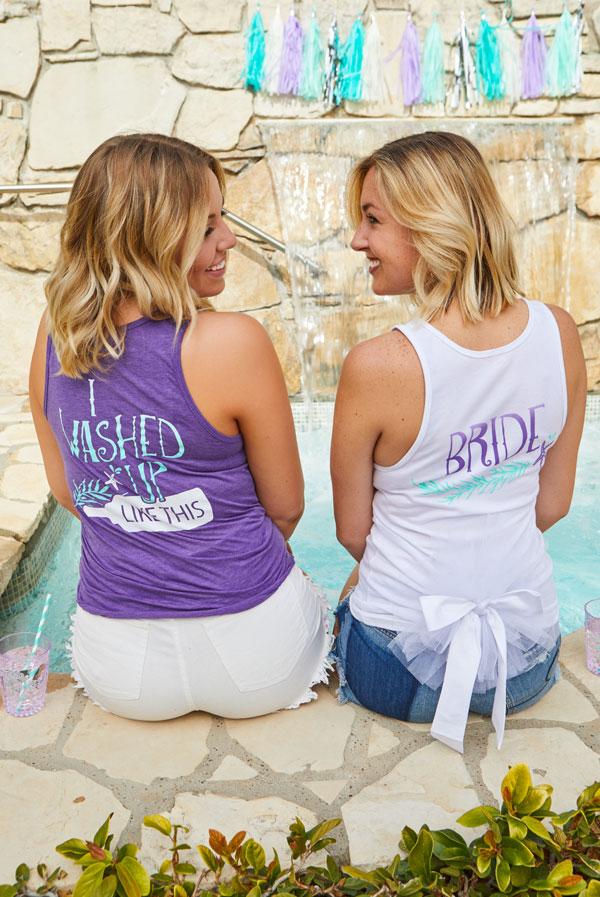 I Washed Up Like This Mermaid | Shell Yeah Beaches! Tank Tops