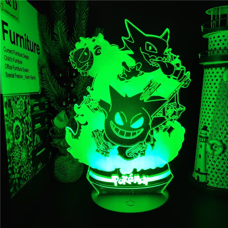 Colorful 3D Led Night Light