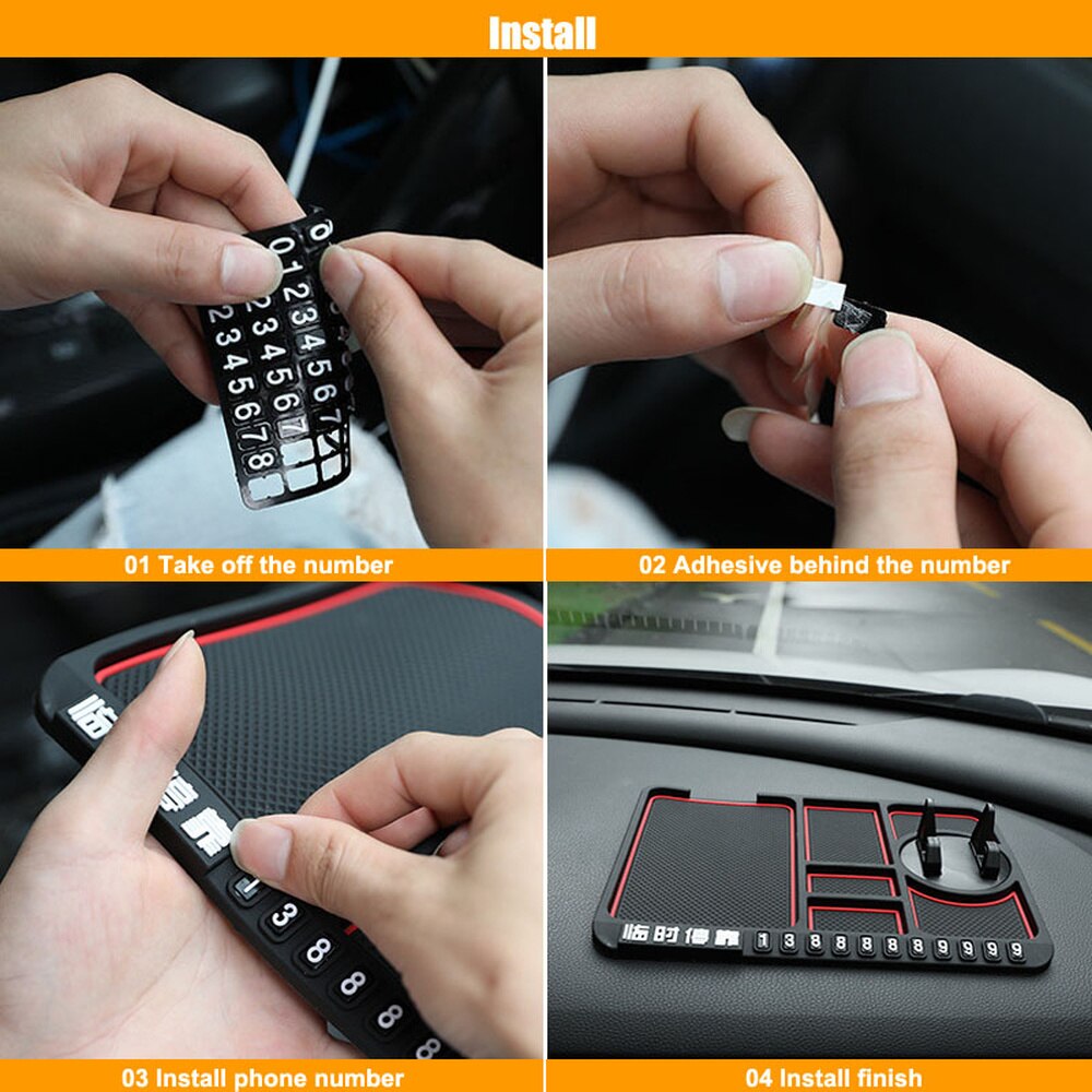 Multifunctional Car Anti-slip Phone Holder